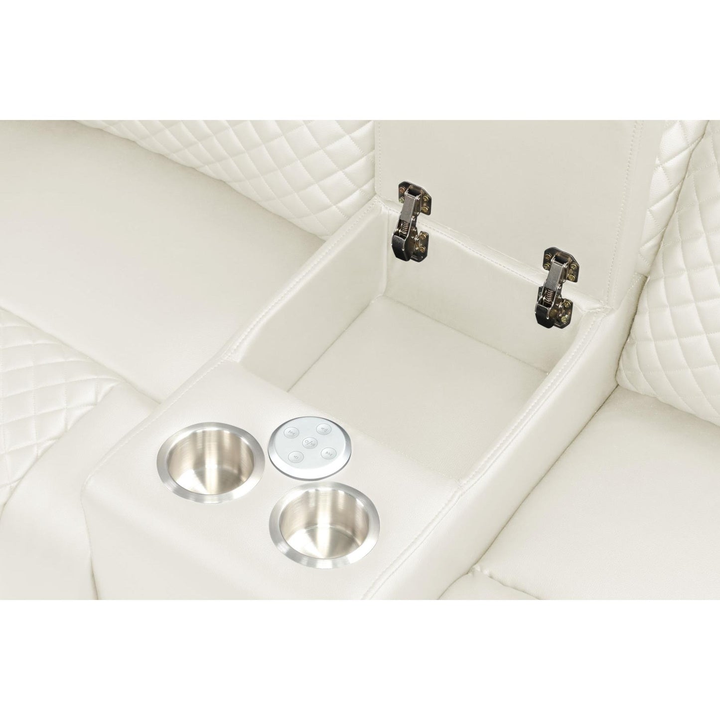 Generation Trade Boss 697191 Loveseat Power - White IMAGE 3