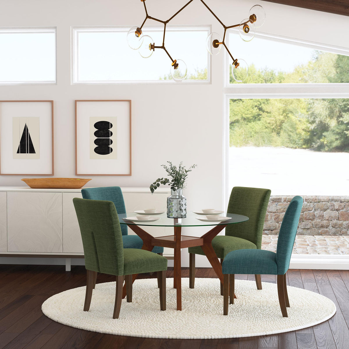 Coaster Furniture Cantley 106378 pholstered Dining Side Chair - Green IMAGE 10