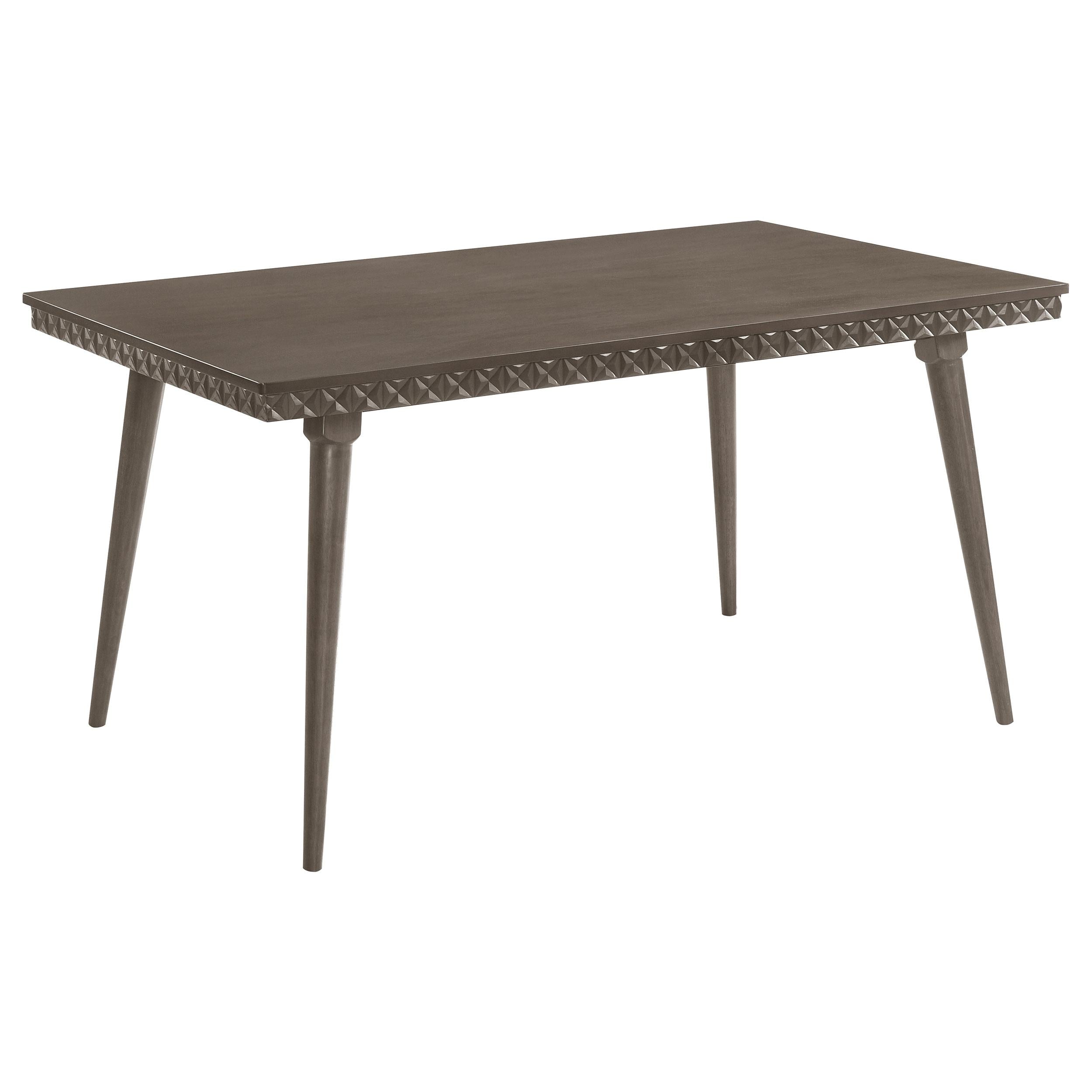 Coaster Furniture Onslow 108621 59-inch Rectangular Wood Dining Table - Dark Brown IMAGE 1