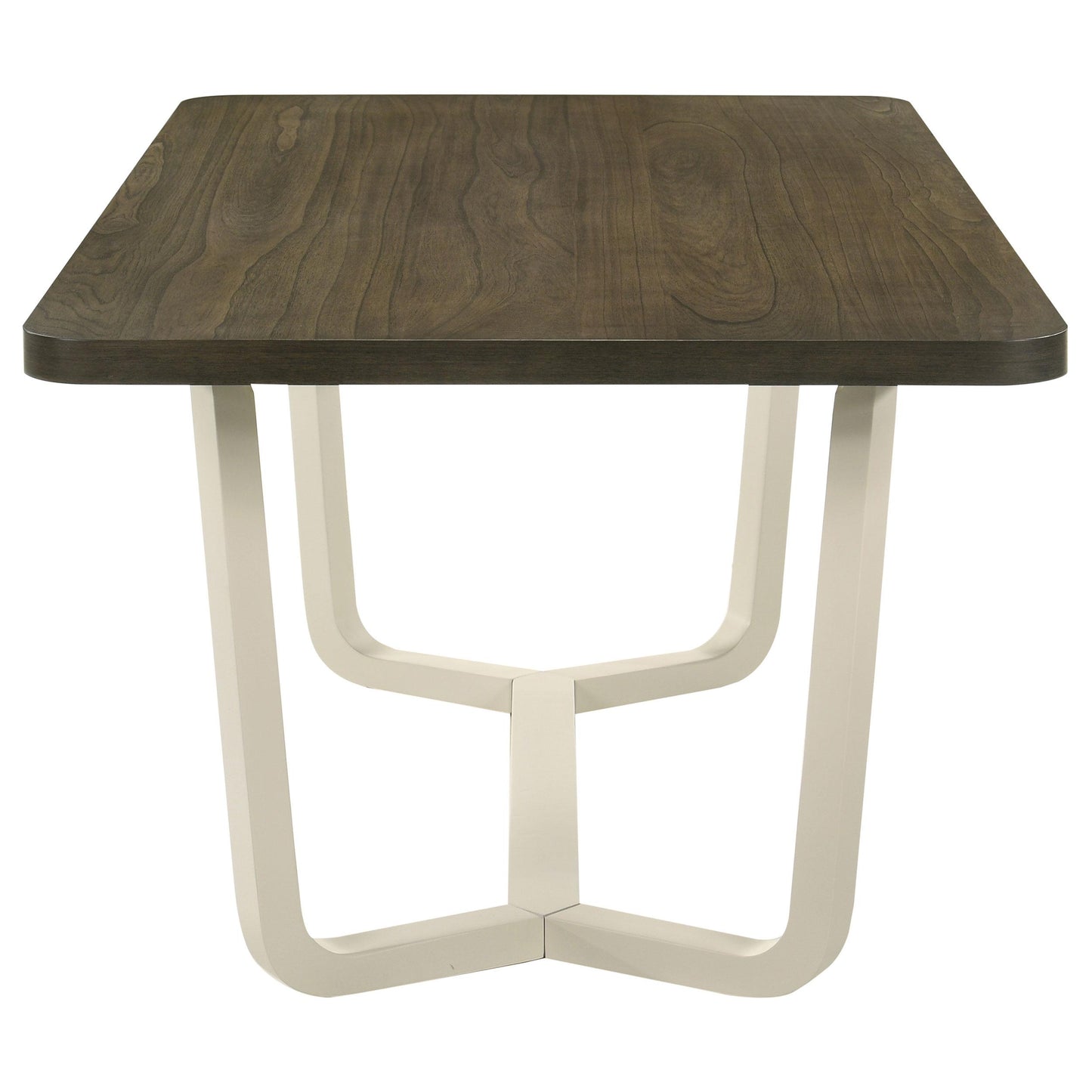 Coaster Furniture Biloxi 108681 71-inch Rectangular Wood Dining Table - Greyish Brown IMAGE 4