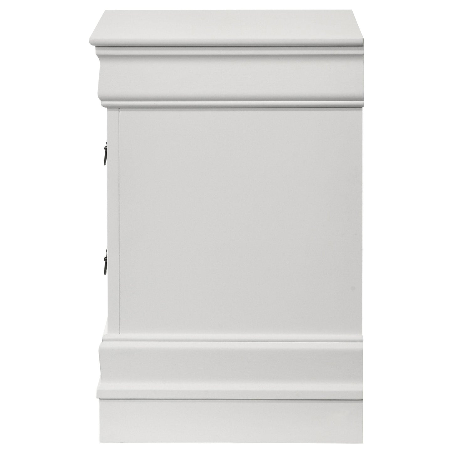 Coaster Furniture Louis Philippe 202442 2-Drawer Nightstand Bedside Table - White IMAGE 5