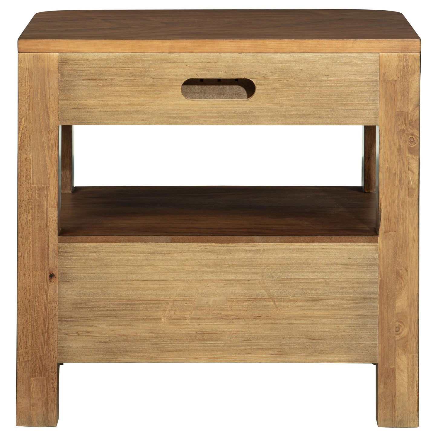 Coaster Furniture Maderia 223322 2-Drawer Nightstand Bedside Table - Walnut IMAGE 7