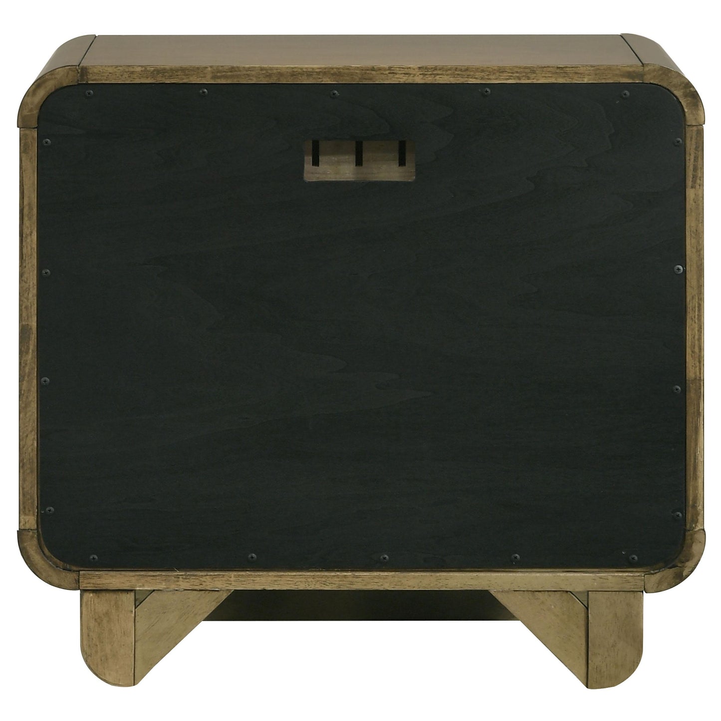 Coaster Furniture Amsbury 224272 2-Drawer Nightstand Bedside Table - Nutmeg IMAGE 7