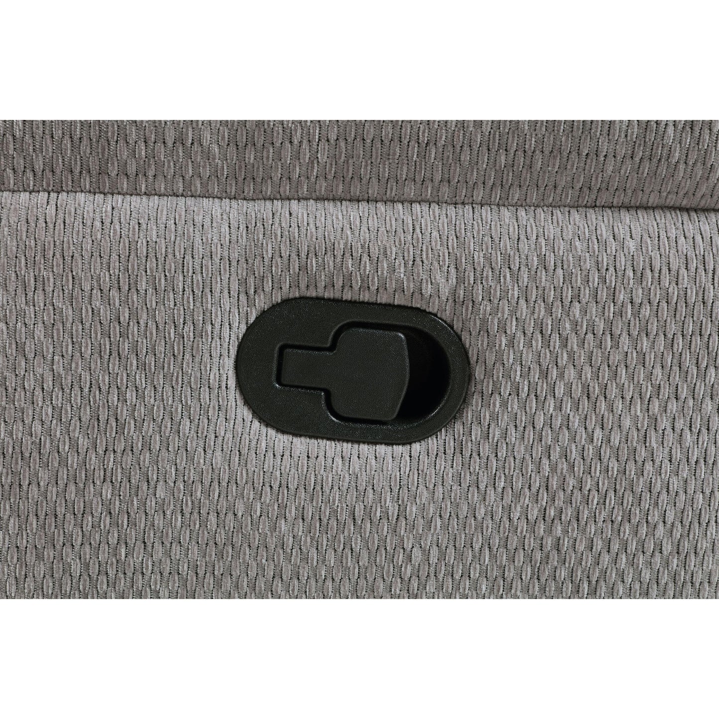 Coaster Furniture Gilson 602553 Chenille Upholstered Glider Recliner Chair - Grey IMAGE 10