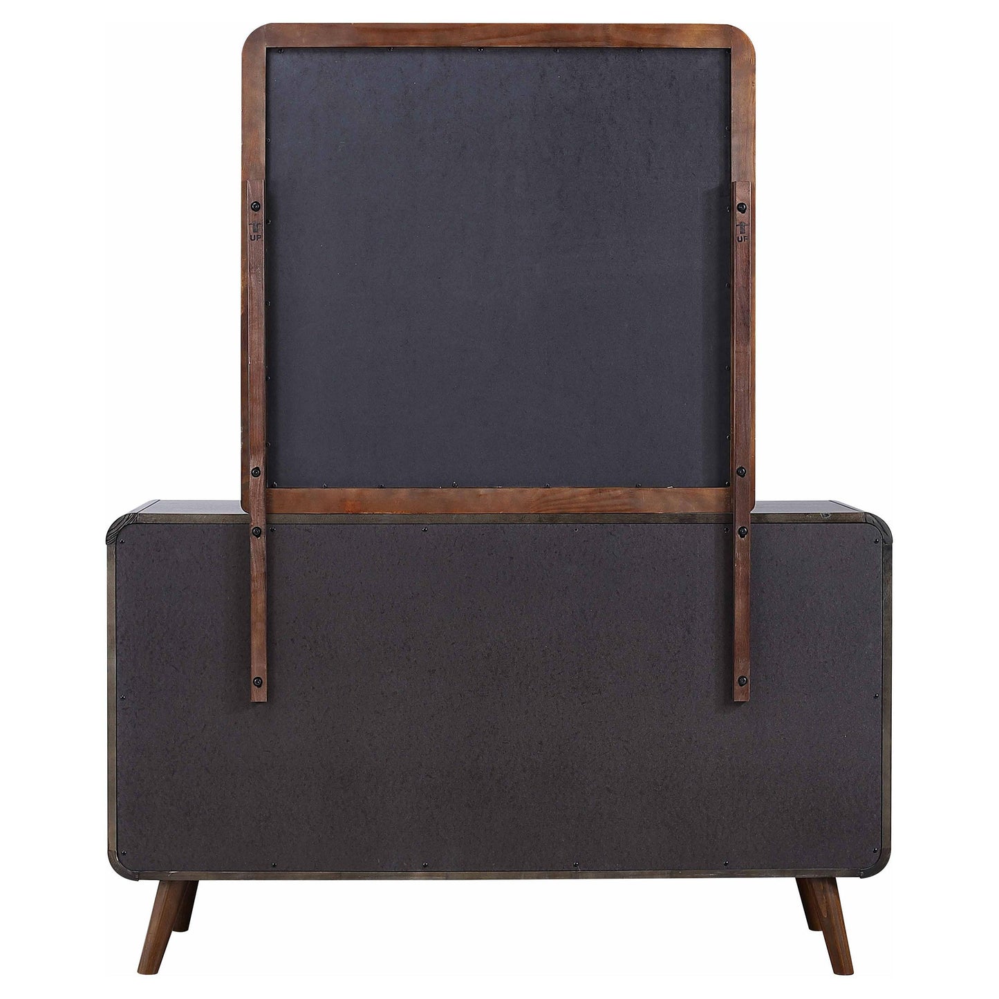 Coaster Furniture Robyn 205133M 6-Drawer Dresser with Mirror - Dark Walnut IMAGE 7