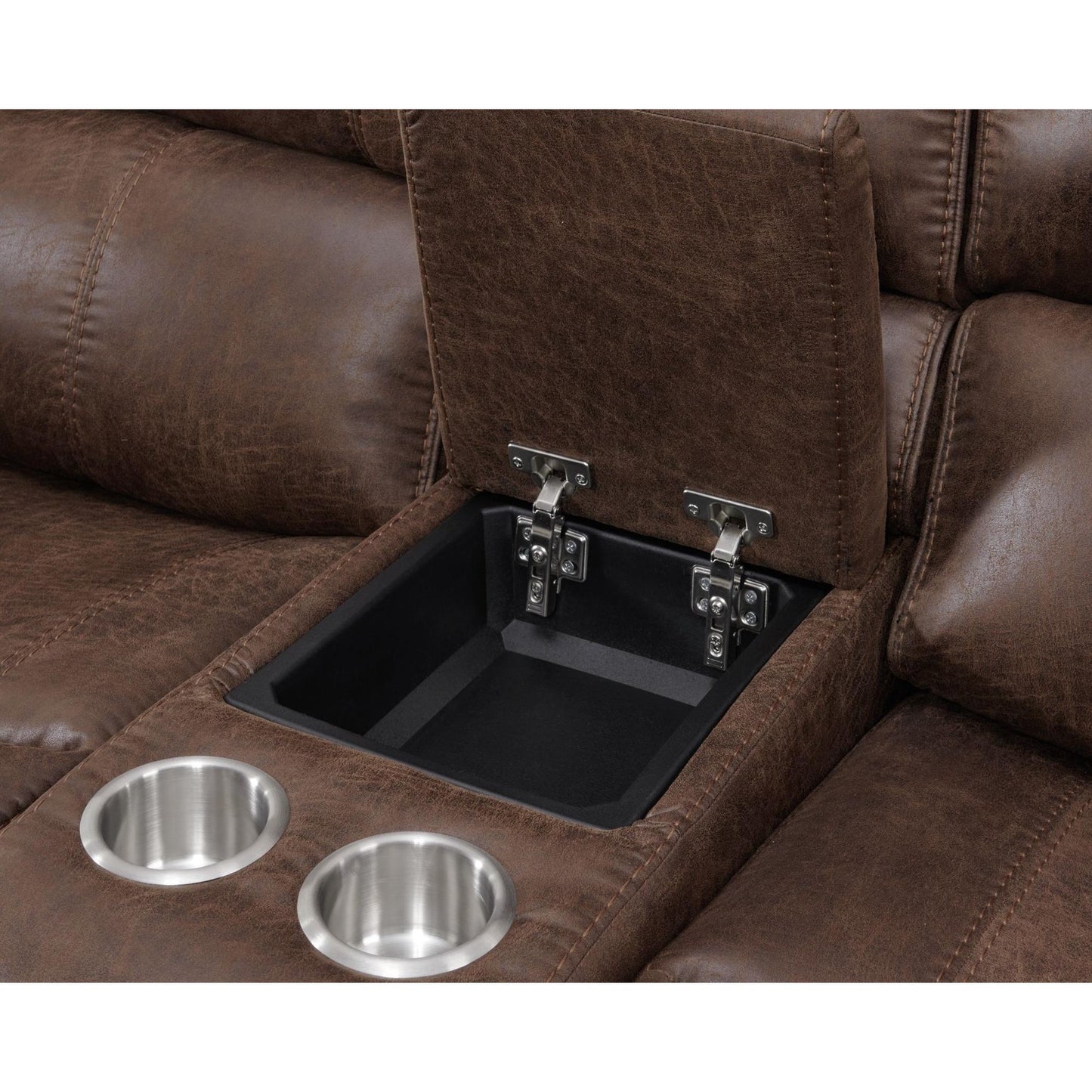 PFC Furniture Industries Atlantis Power Reclining Loveseat with Console Atlantis U5230 Power Reclining Loveseat IMAGE 4