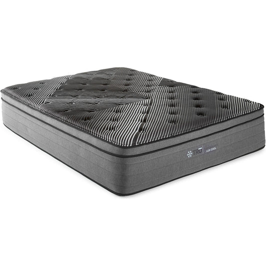 Coaster Furniture Montlake 350412KW 15" California King Cool Euro Top Hybrid Mattress IMAGE 1