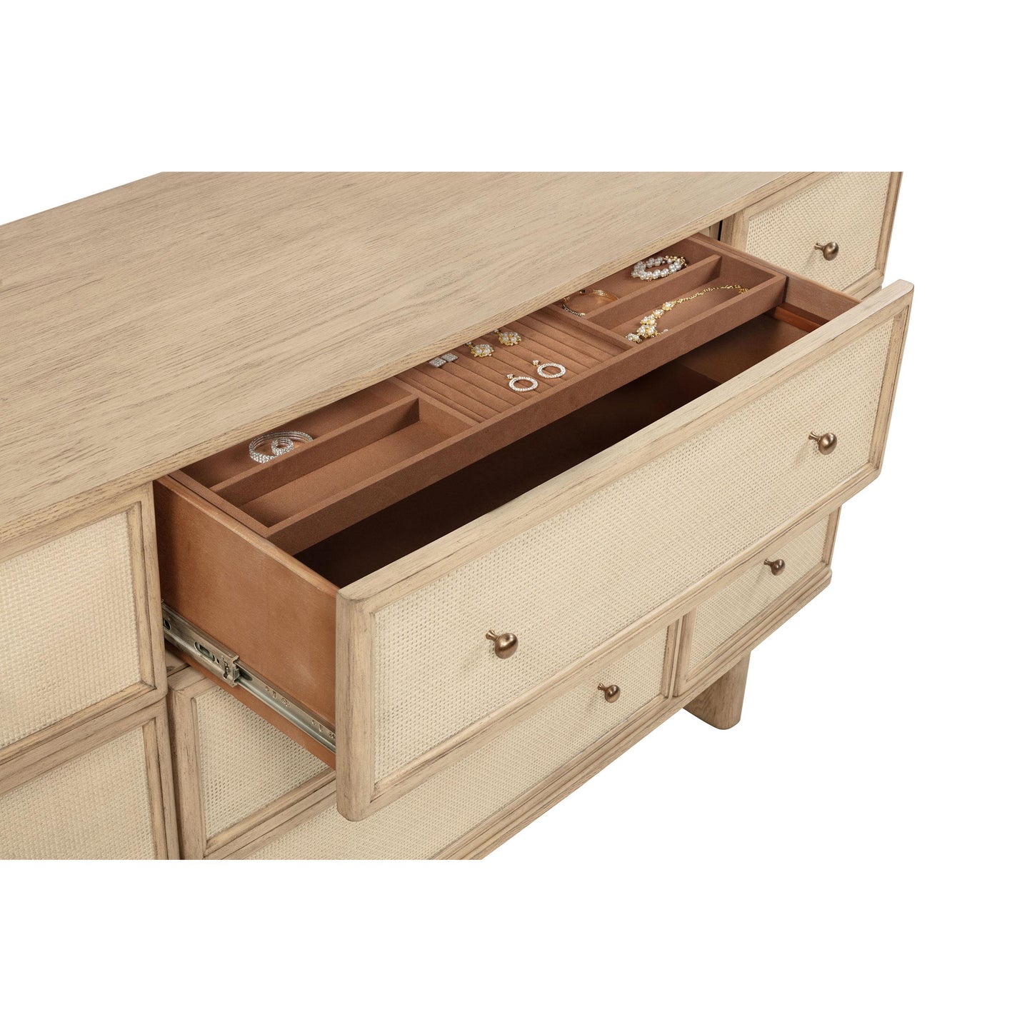 Coaster Furniture Kailani 225043 9-Drawer Dresser Cabinet - Beige Oak IMAGE 11