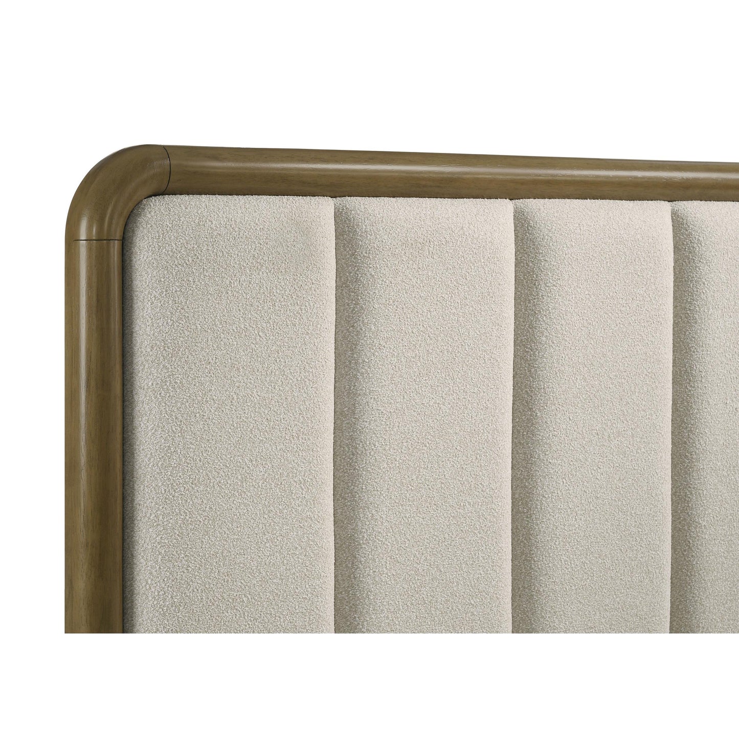 Coaster Furniture Amsbury 224271KE 59-inch Upholstered Eastern King Bed - Nutmeg IMAGE 6