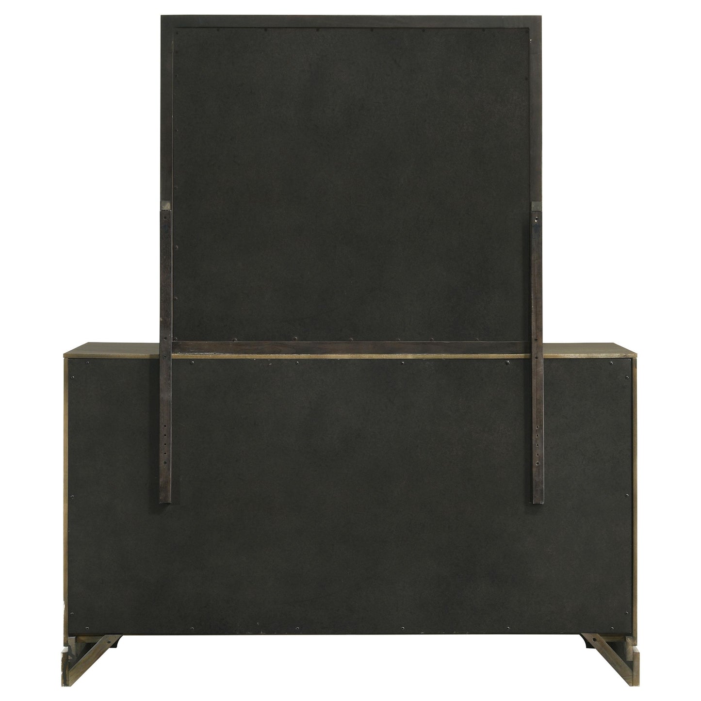 Coaster Furniture Gran Park 224933M 6-Drawer Dresser and Mirror - Dark Cocoa IMAGE 6