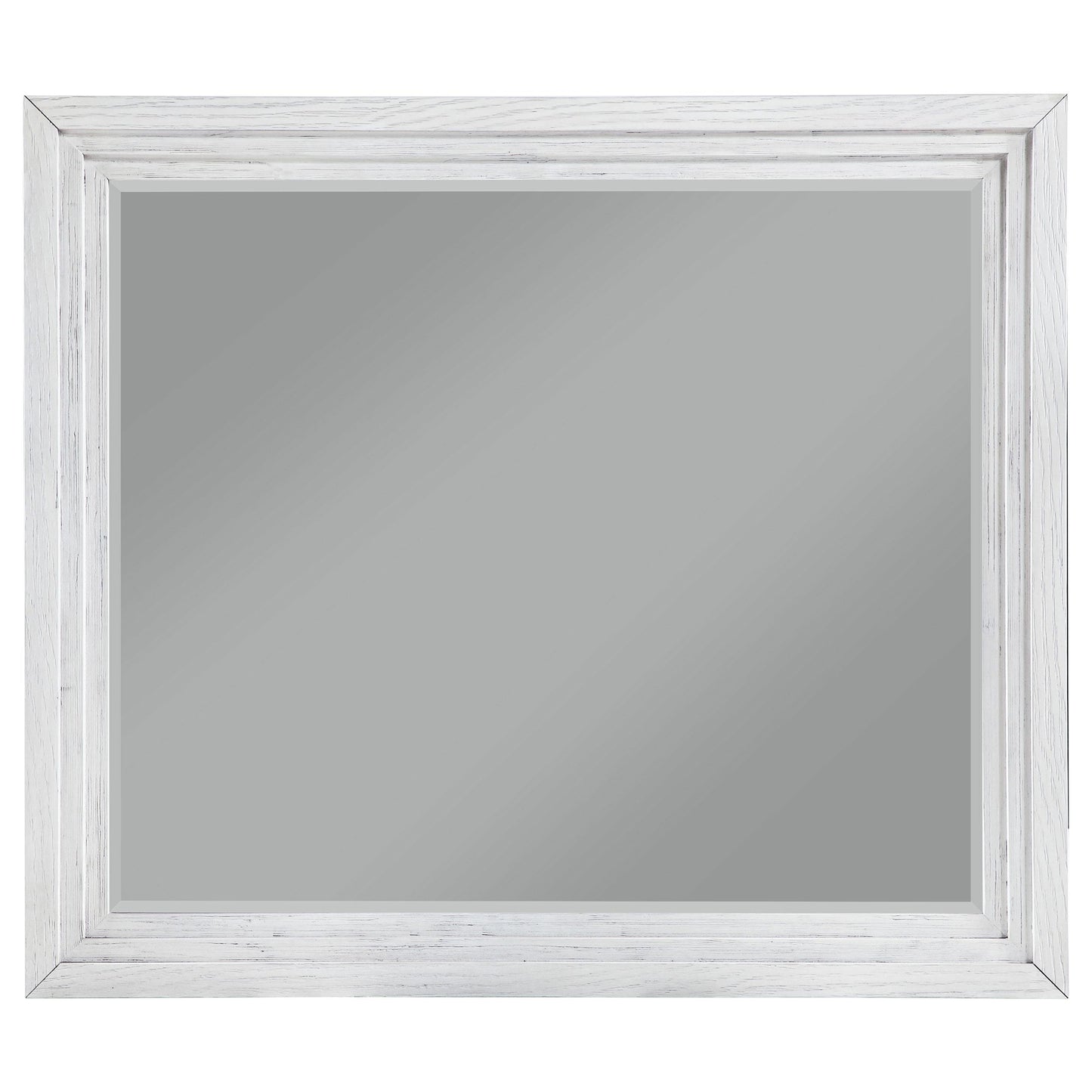 Coaster Furniture Marielle 224844 Dresser Mirror - Distressed White IMAGE 2
