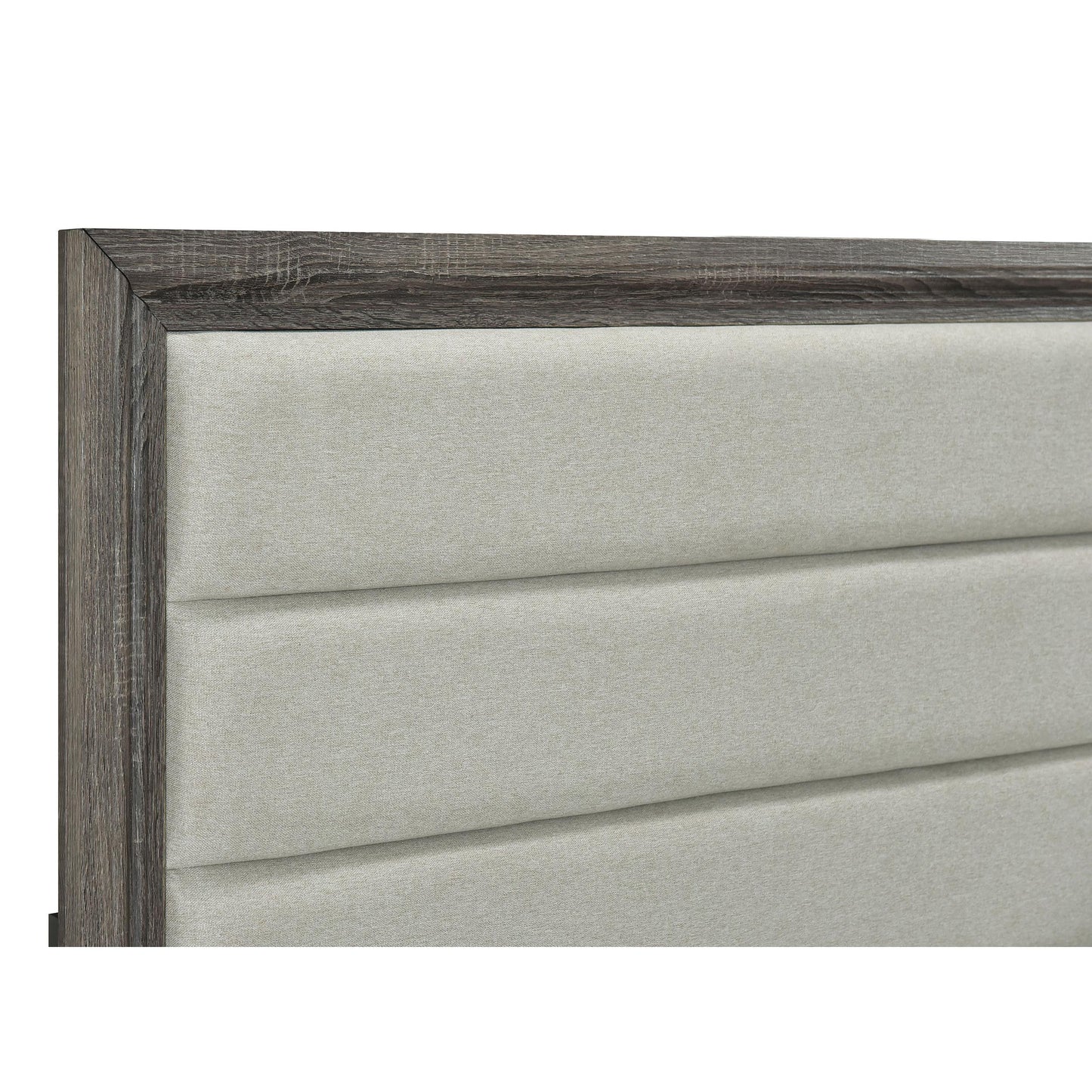 Coaster Furniture Wright 223341KE 52-inch Upholstered Eastern King Bed - Brown Oak IMAGE 7