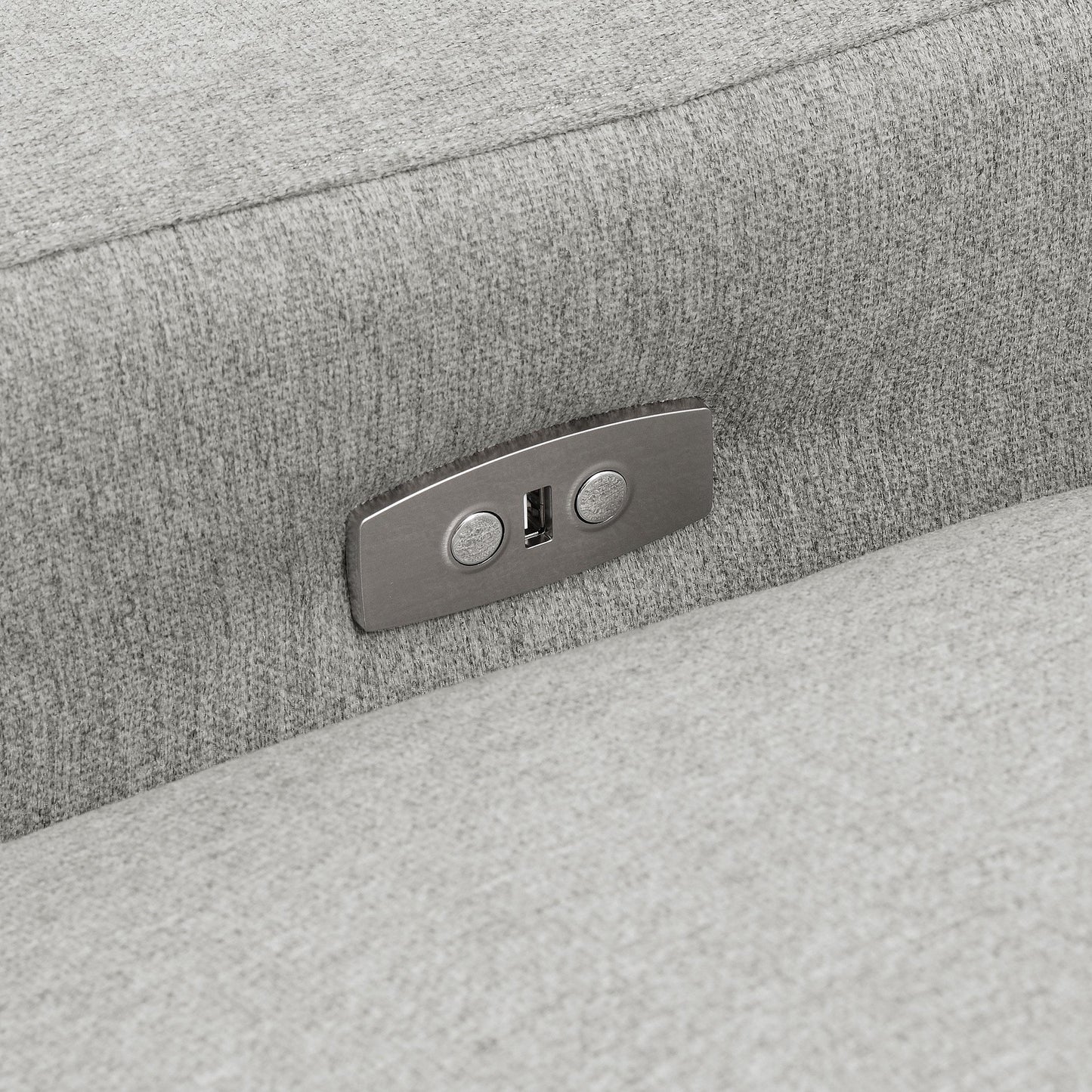Coaster Furniture Collins 609562P Modular Power Loveseat - Grey IMAGE 11