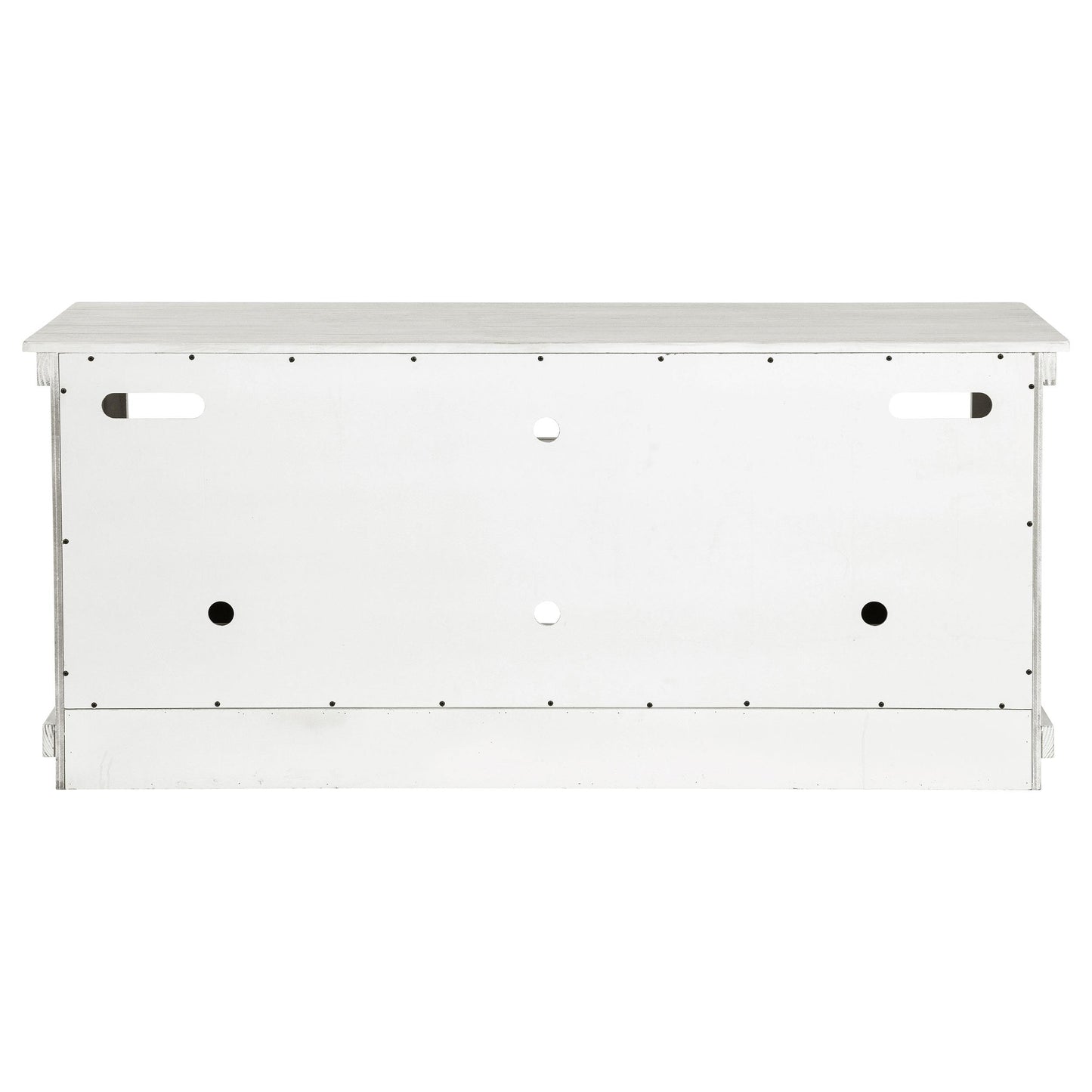 Coaster Furniture Payne 710052 60-inch TV Stand Media Console - Distressed White IMAGE 7