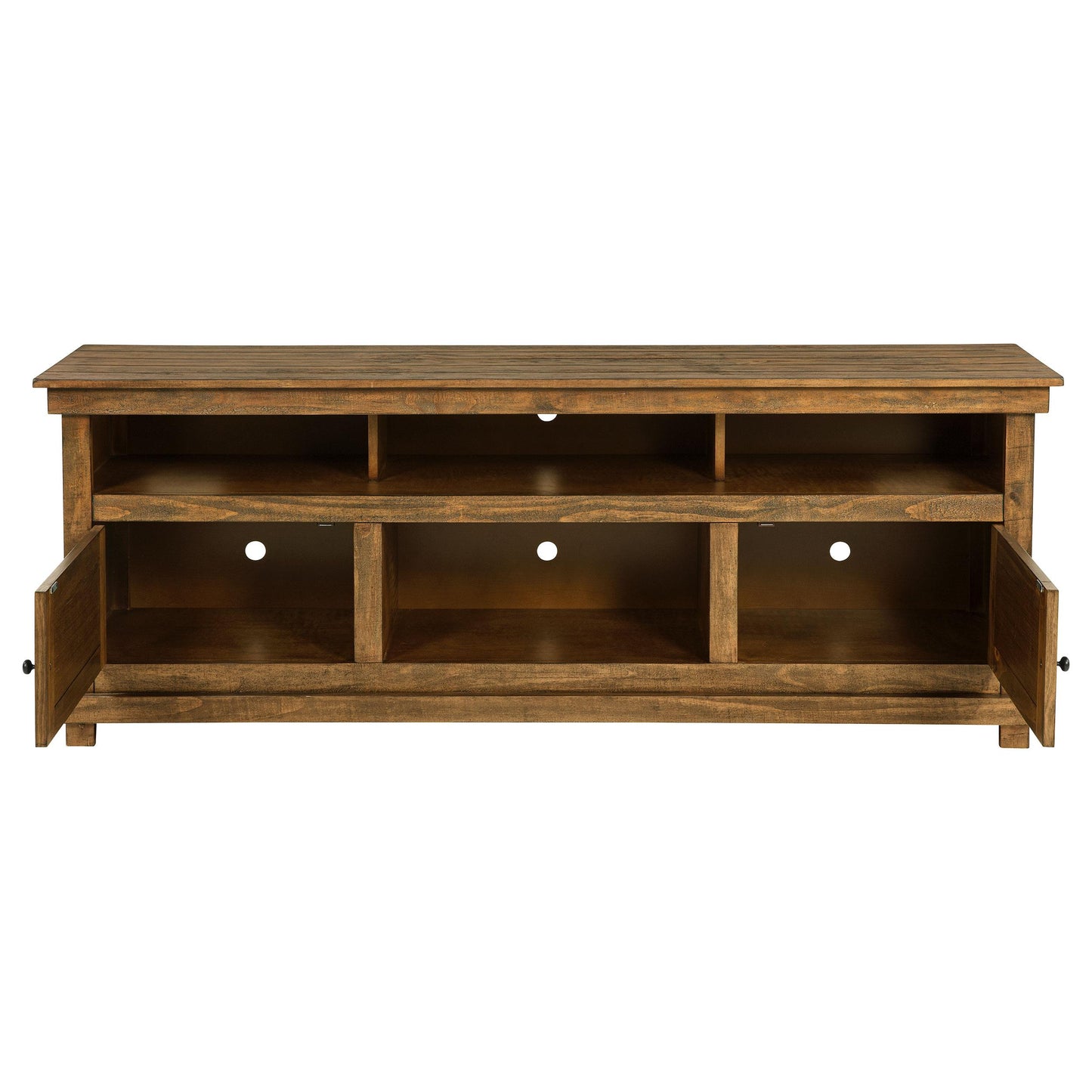 Coaster Furniture Payne 710043 70-inch TV Stand Media Console - Distressed Brown IMAGE 3