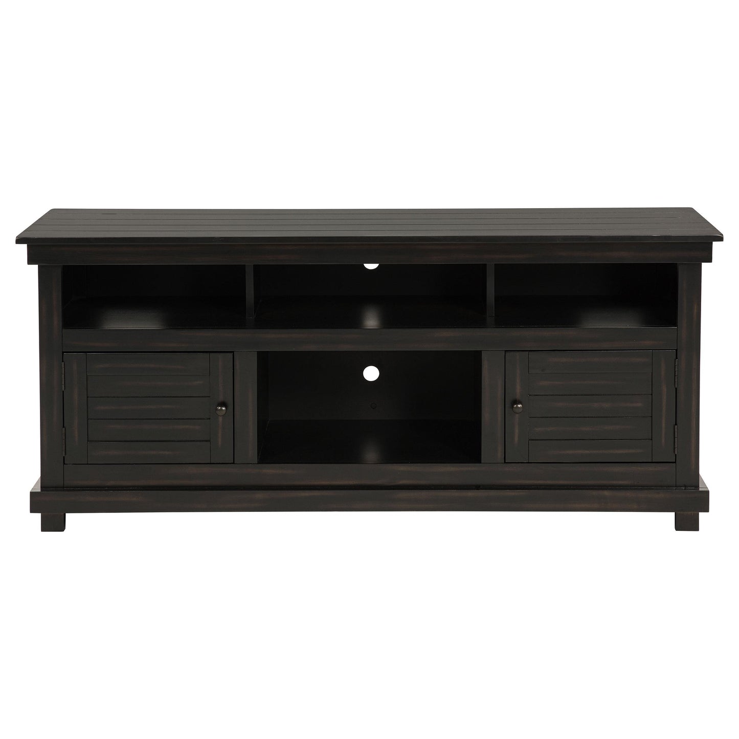 Coaster Furniture Payne 710062 60-inch TV Stand Media Console - Distressed Java IMAGE 2