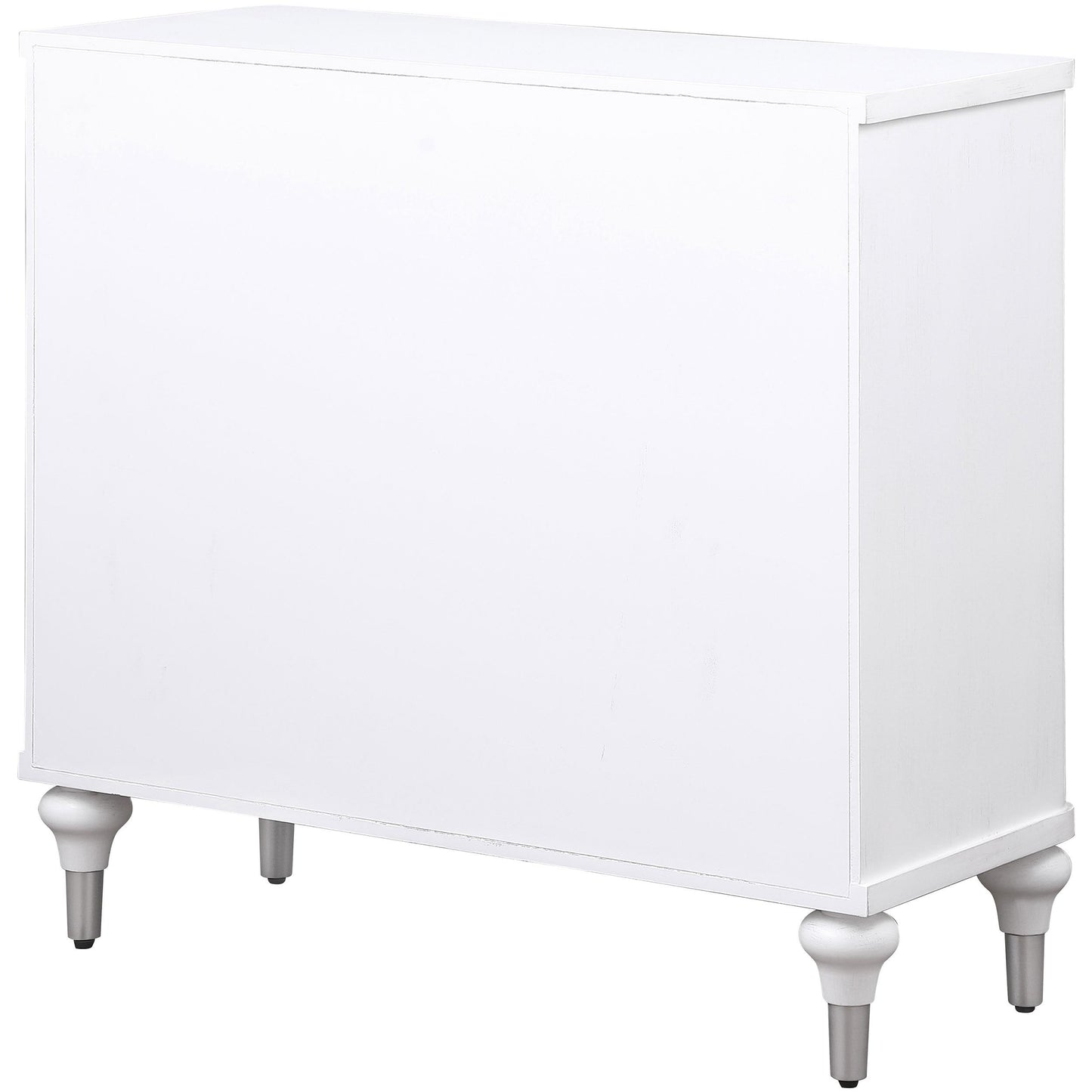 Coaster Furniture Cardella 950411 2-door Mandala Accent Cabinet - Distressed White IMAGE 7