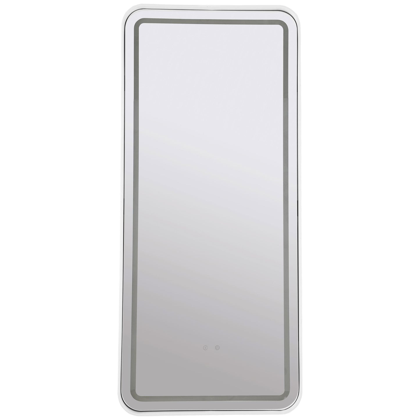 Coaster Furniture Glendora 961448 32 x 71 Inch LED Standing Mirror BT Speakers - Black IMAGE 5