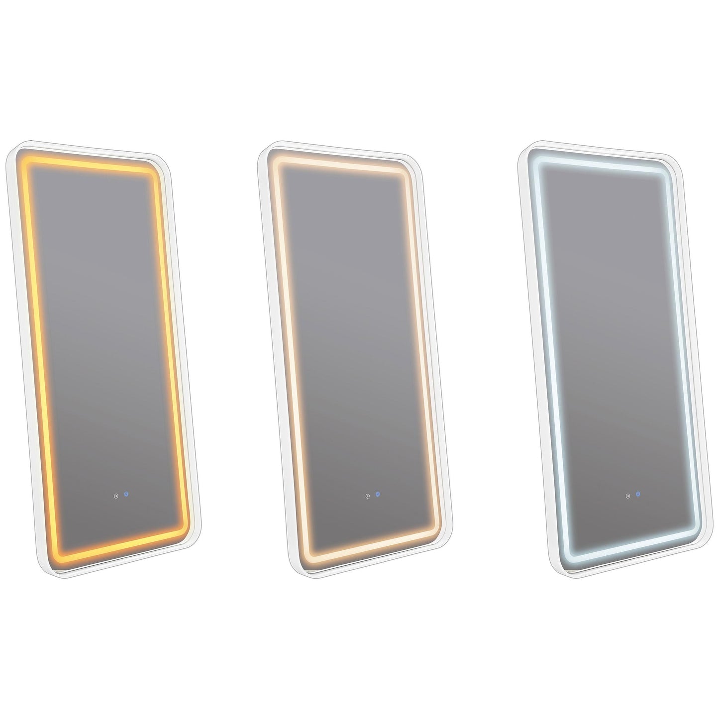 Coaster Furniture Glendora 961448 32 x 71 Inch LED Standing Mirror BT Speakers - Black IMAGE 8