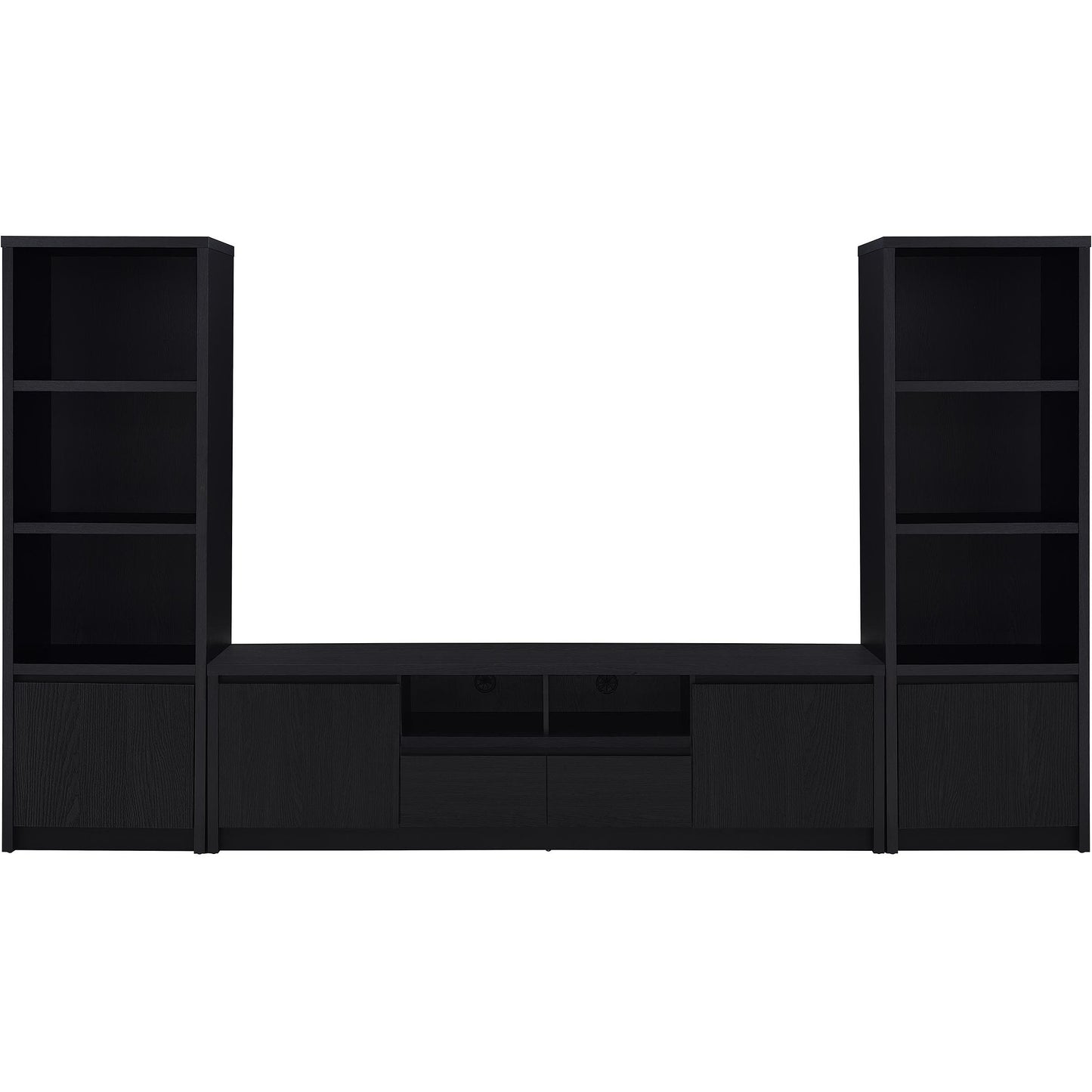 Coaster Furniture Winfield 706223 78-inch 2-door TV Stand Media Console - Black IMAGE 11