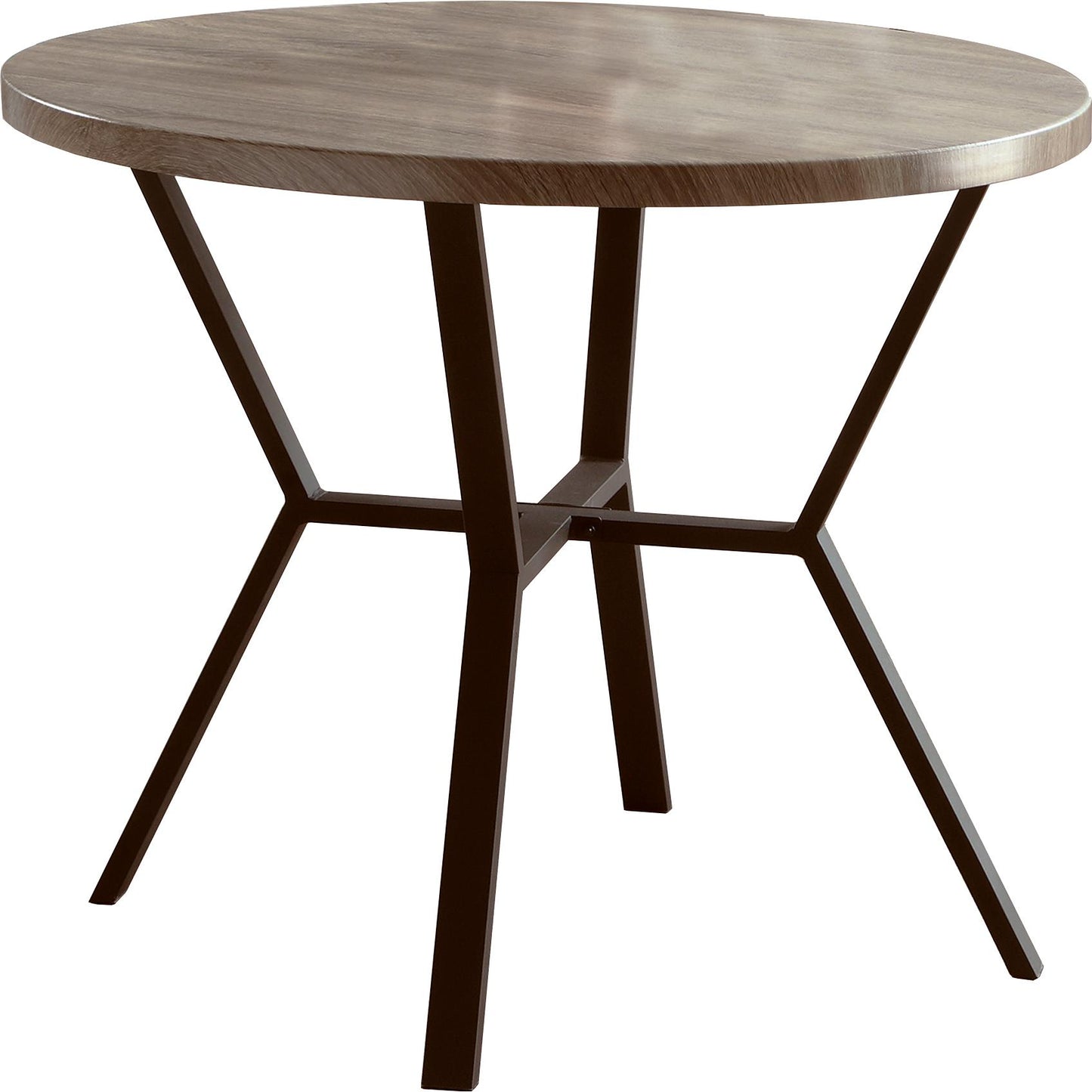 Crown Mark Blake 1230SET-GW 5 pc Round Dining Set - Greywash IMAGE 2