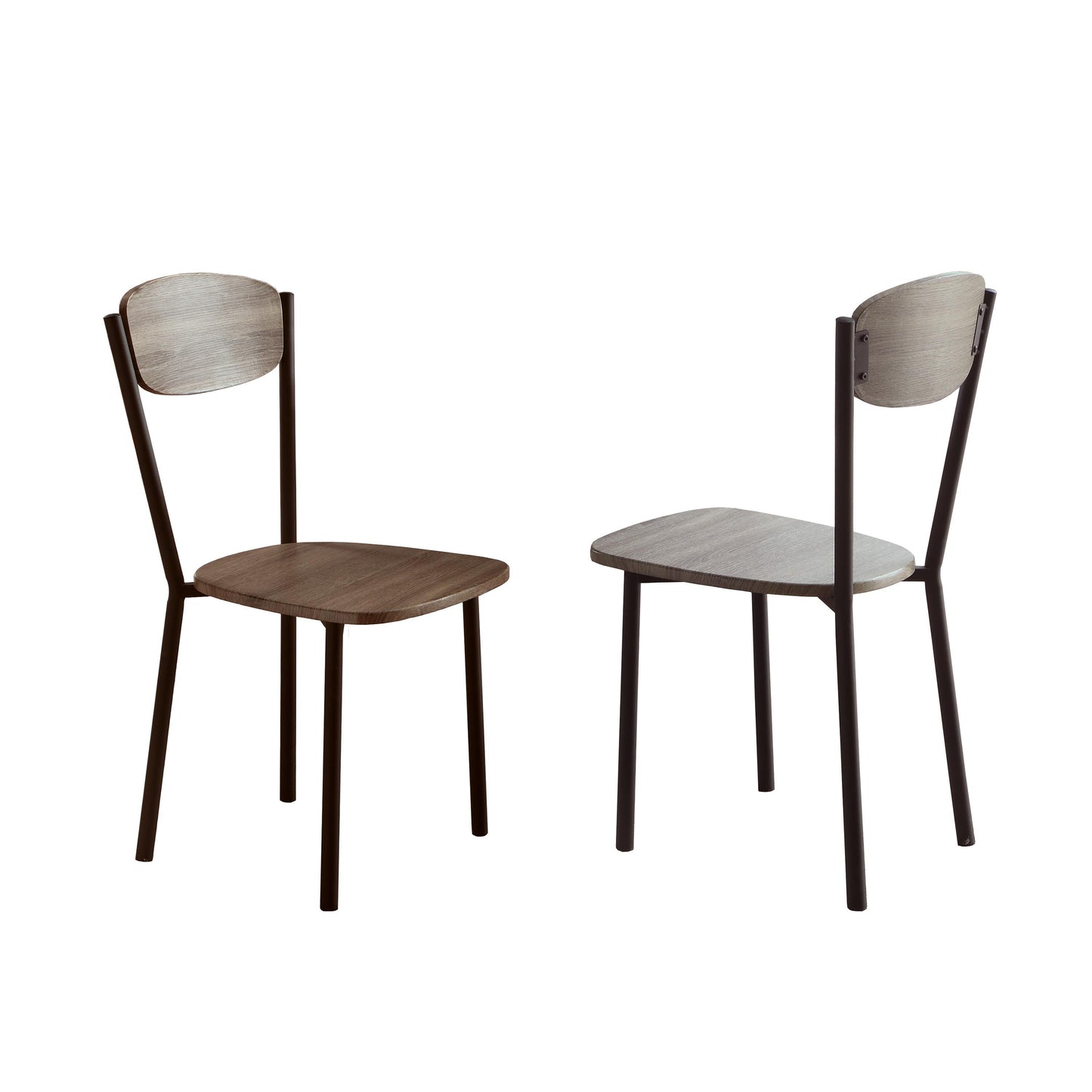 Crown Mark Blake 1230SET-GW 5 pc Round Dining Set - Greywash IMAGE 3