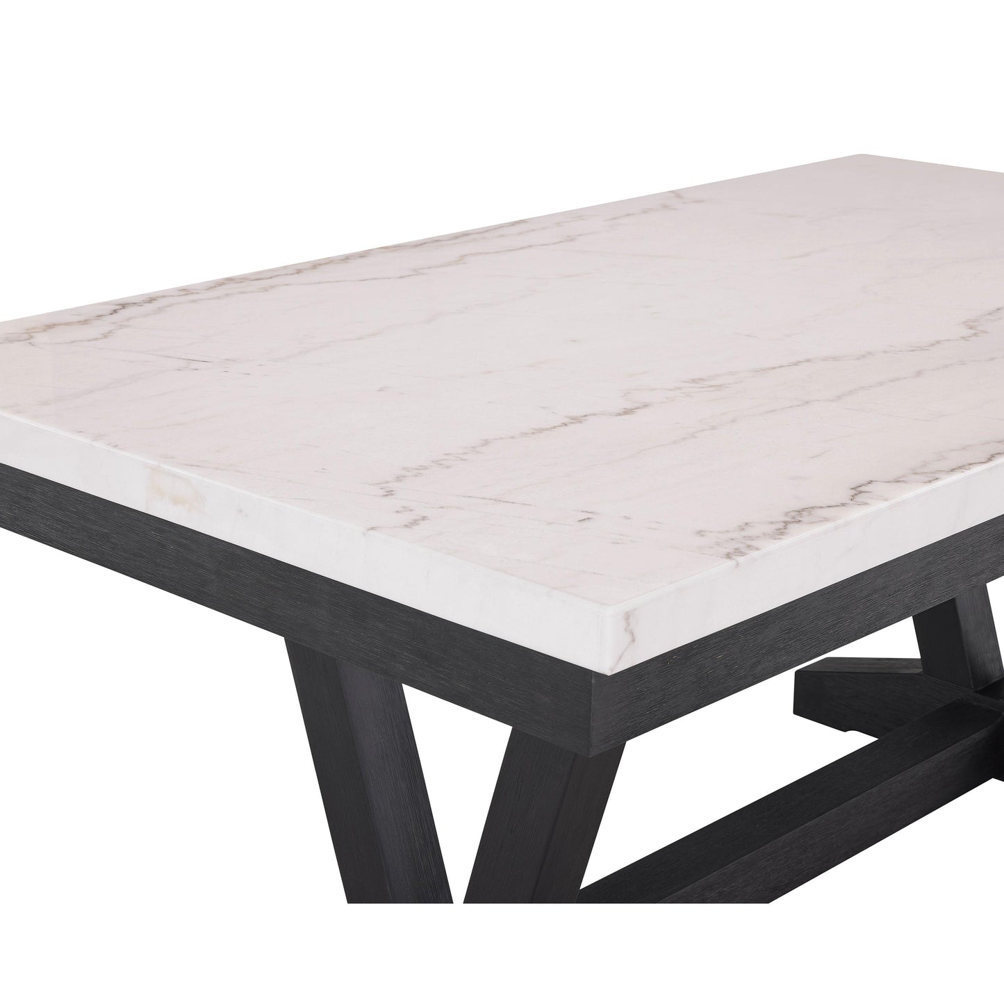 Crown Mark Varley 1320T-4272 Genuine Marble Dining Table IMAGE 11