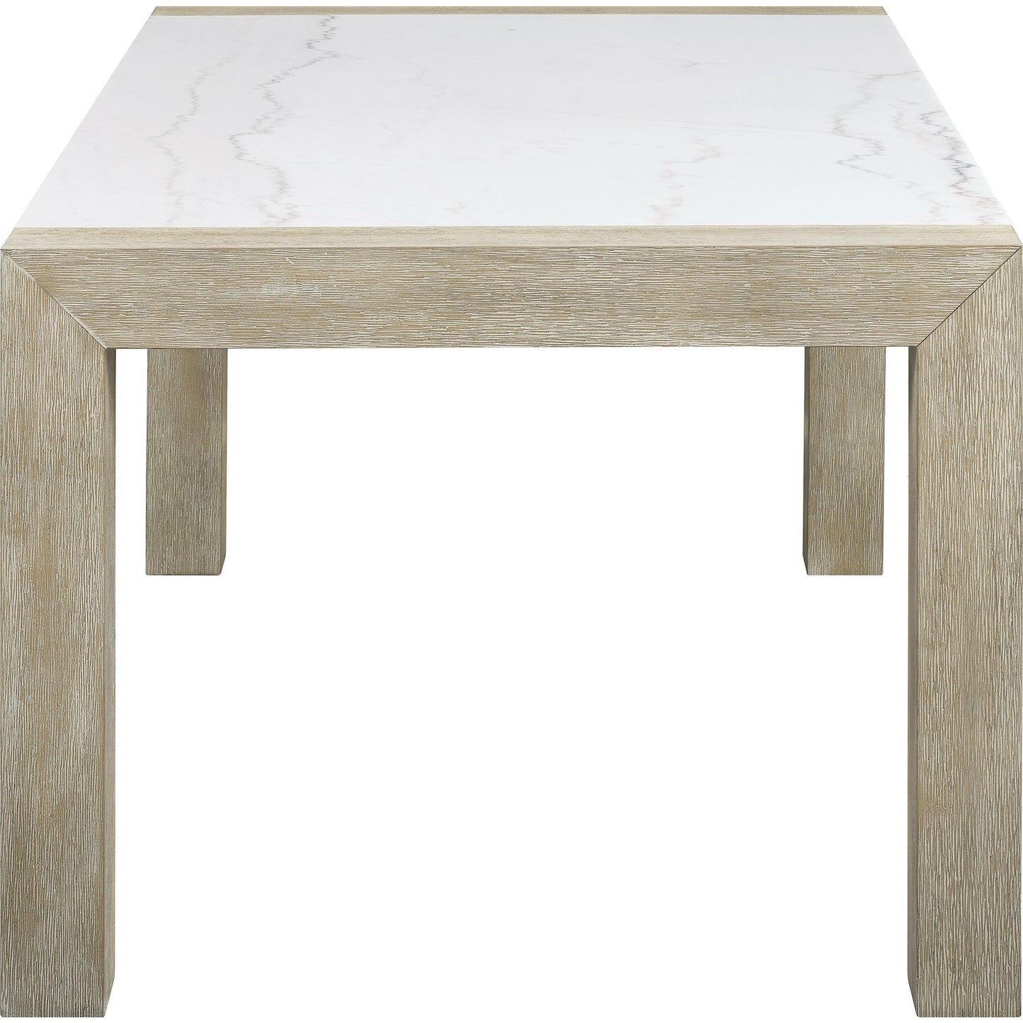 Crown Mark Hazel 1321T-3866 Genuine Marble Dining Table IMAGE 2