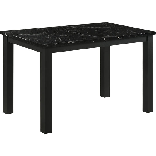 Crown Mark Resia 2120BK-T-3048 Dining Table - Black IMAGE 1