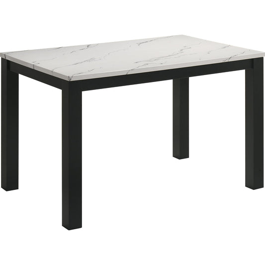 Crown Mark Resia 2120T-3048 Dining Table - White IMAGE 1