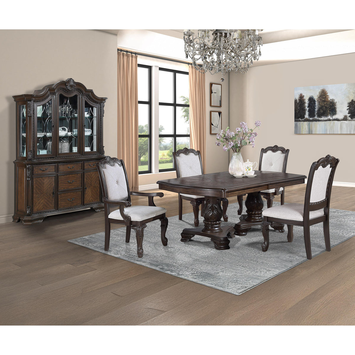 Crown Mark Kiera 2149A Arm Chair - Coffee Brown IMAGE 3