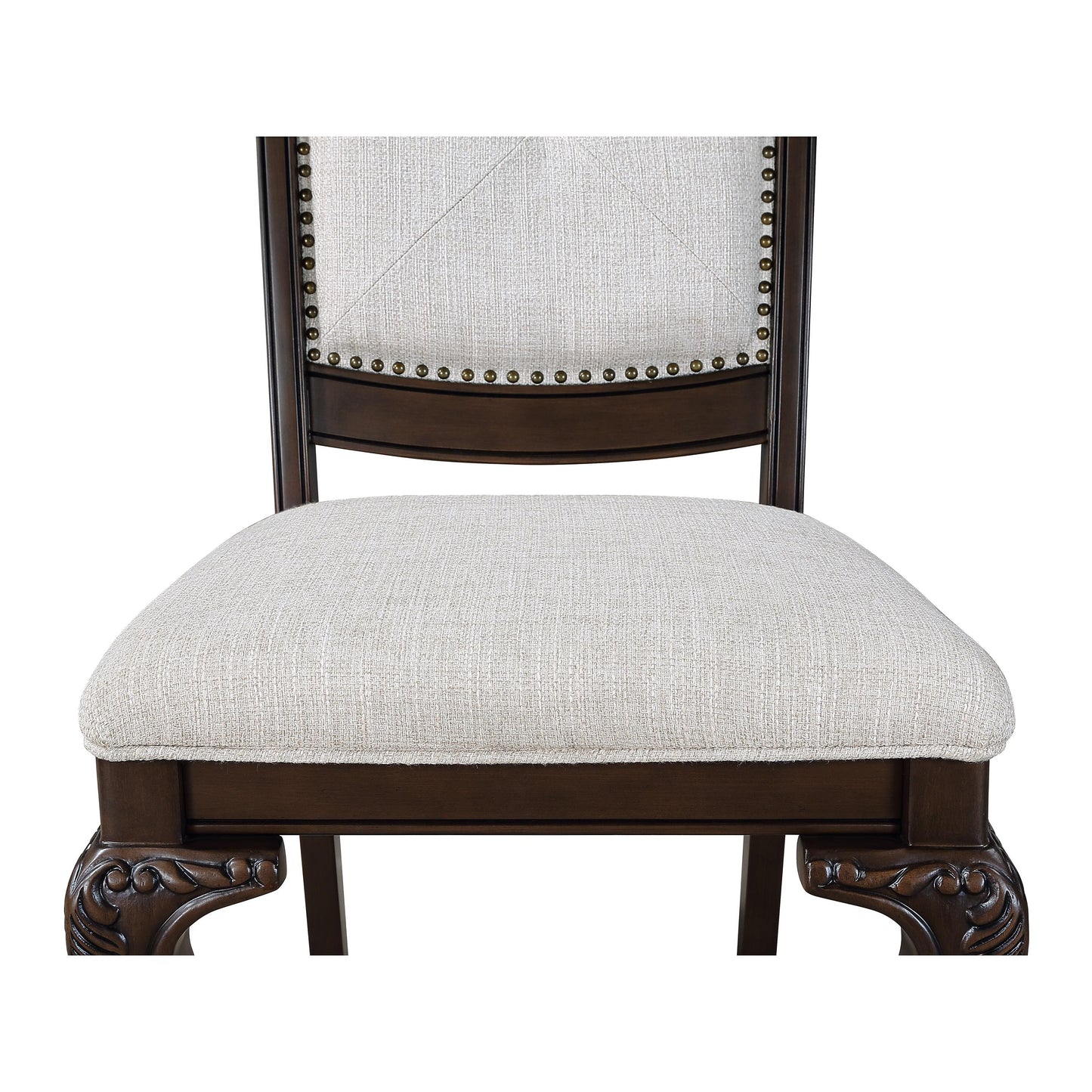 Crown Mark Kiera 2149S Side Chair - Coffee Brown IMAGE 4