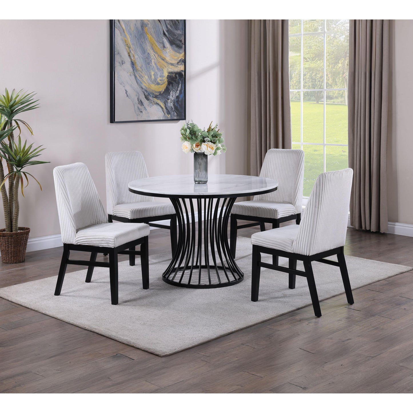 Crown Mark Hadley 2201T-48 Round Dining Table IMAGE 3