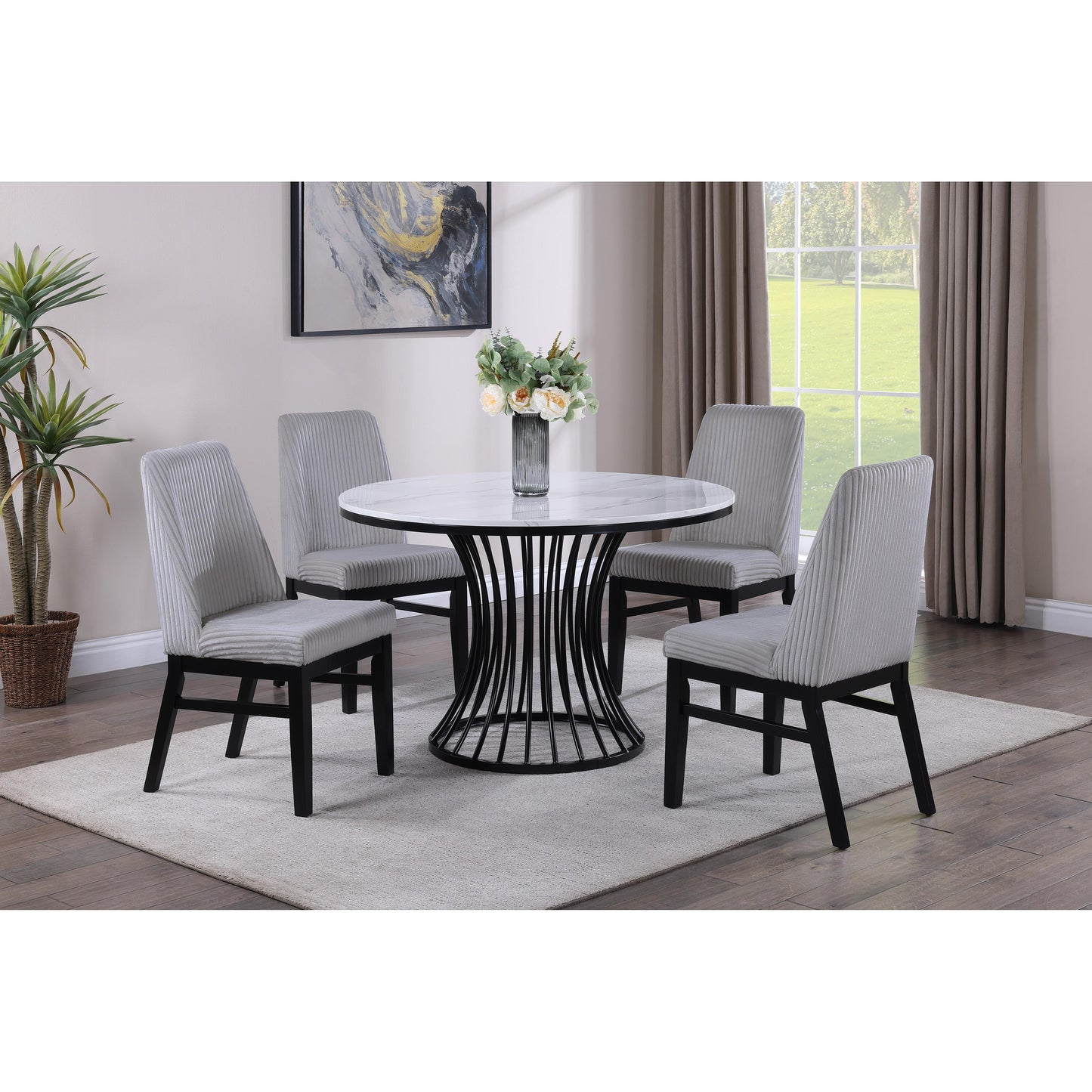 Crown Mark Hadley 2201T-48 Round Dining Table IMAGE 4