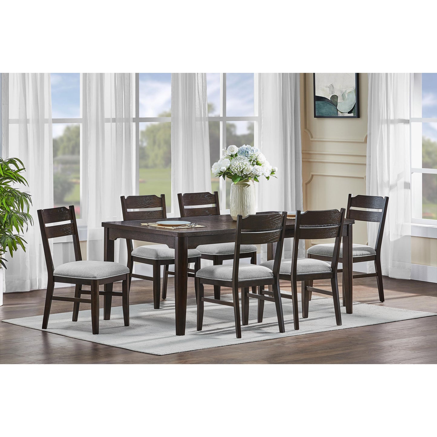 Crown Mark Higgins 2204T-4072 Dining Table IMAGE 3