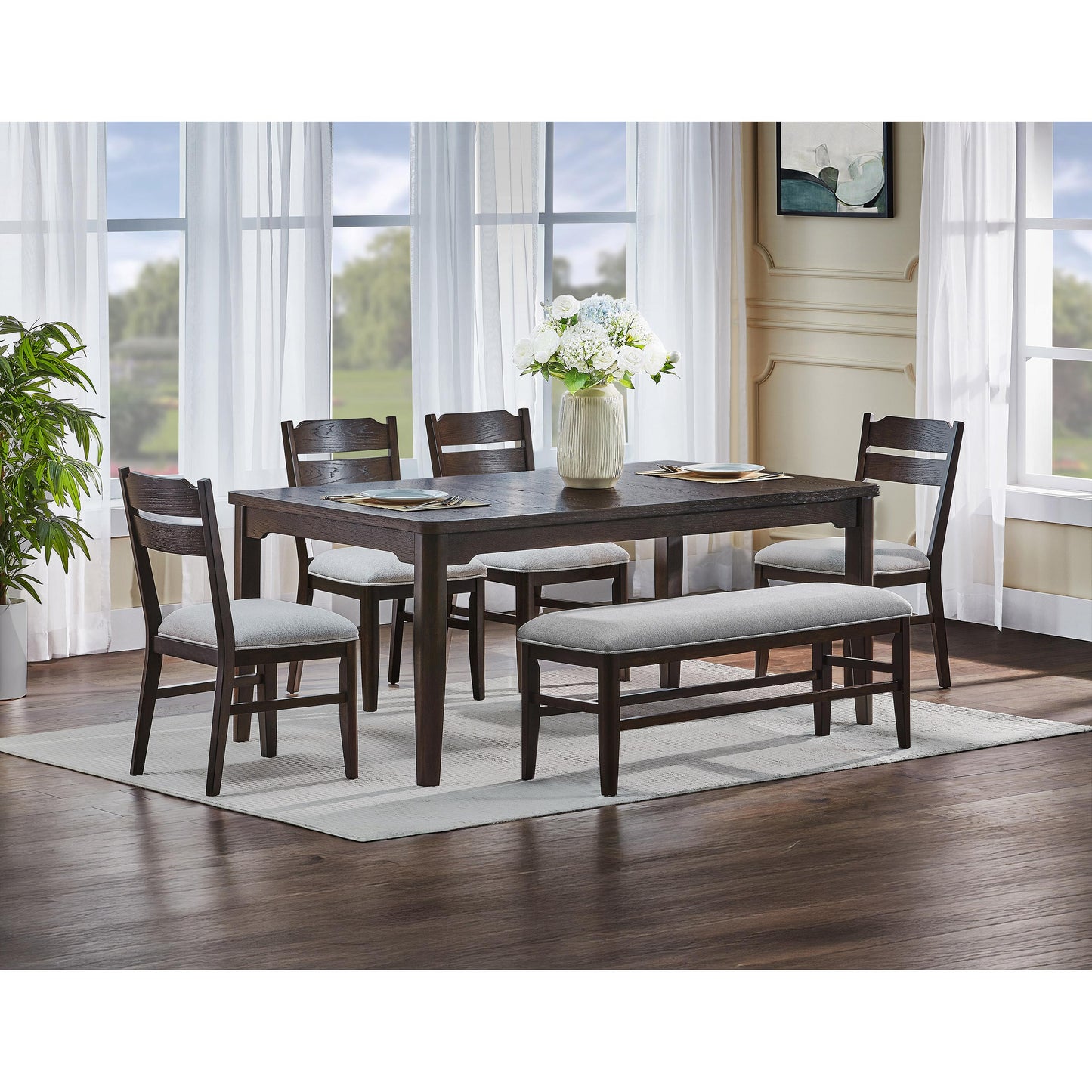 Crown Mark Higgins 2204T-4072 Dining Table IMAGE 4