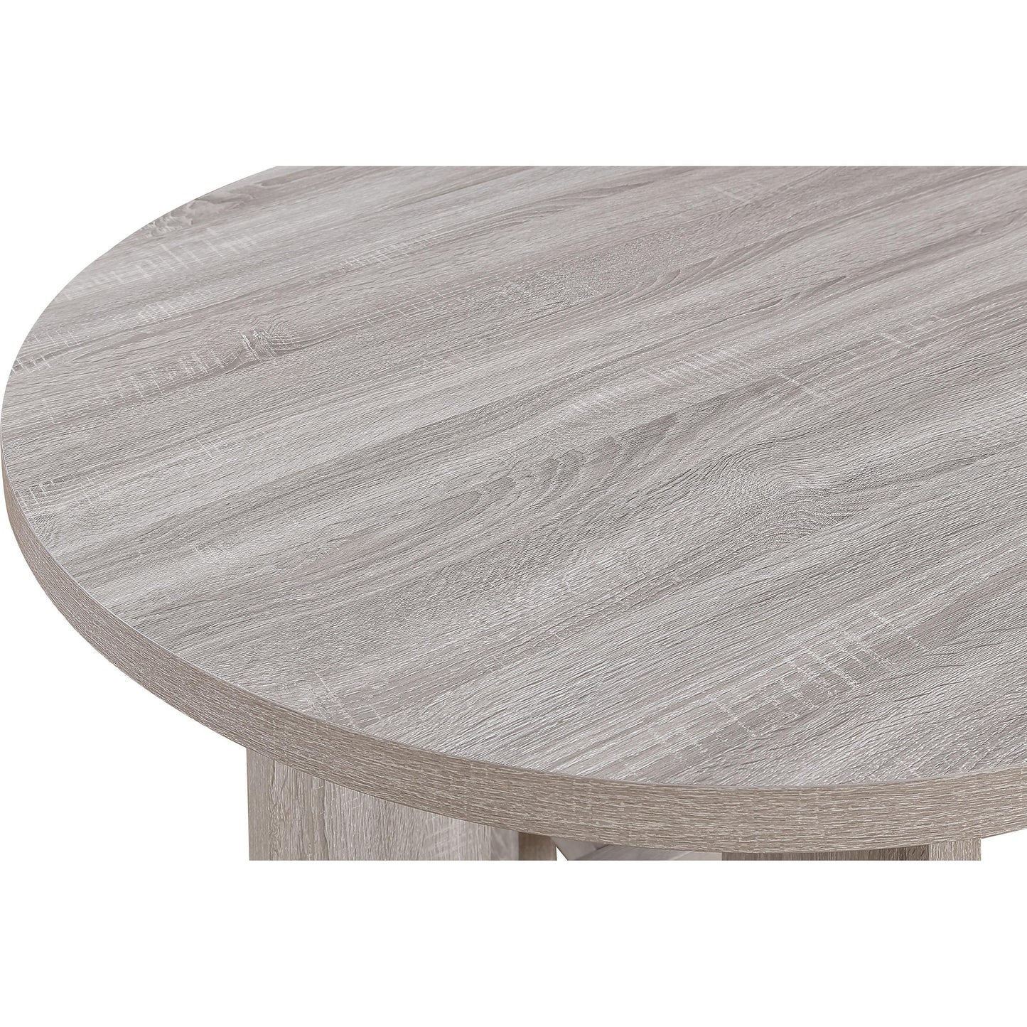 Crown Mark Amara 2215DW-SET 5 pc Round Dinette - Driftwood IMAGE 3