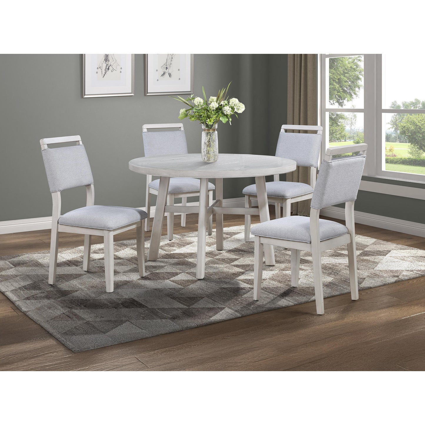 Crown Mark Blanche 2261T-48 Round Dining Table IMAGE 2
