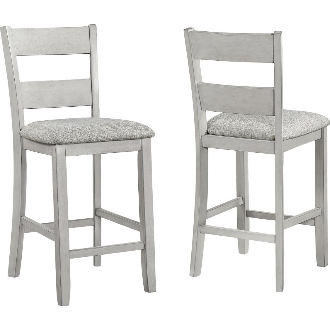 Crown Mark Lester 2631SET-DW 5 pc Dinette - Driftwood IMAGE 3