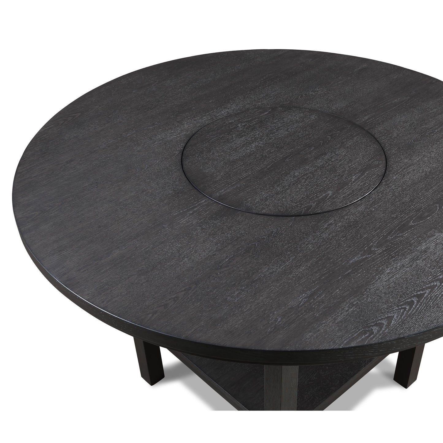 Crown Mark Guthrie 2711T-54 Round Counter Height Dining Table with Lazy Suzan IMAGE 3
