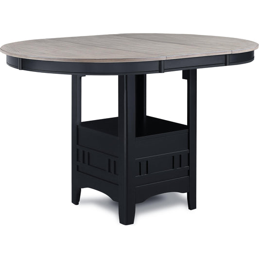 Crown Mark Hartwell 2795LG-T-4260 Counter Height Dining Table - Light Grey IMAGE 1