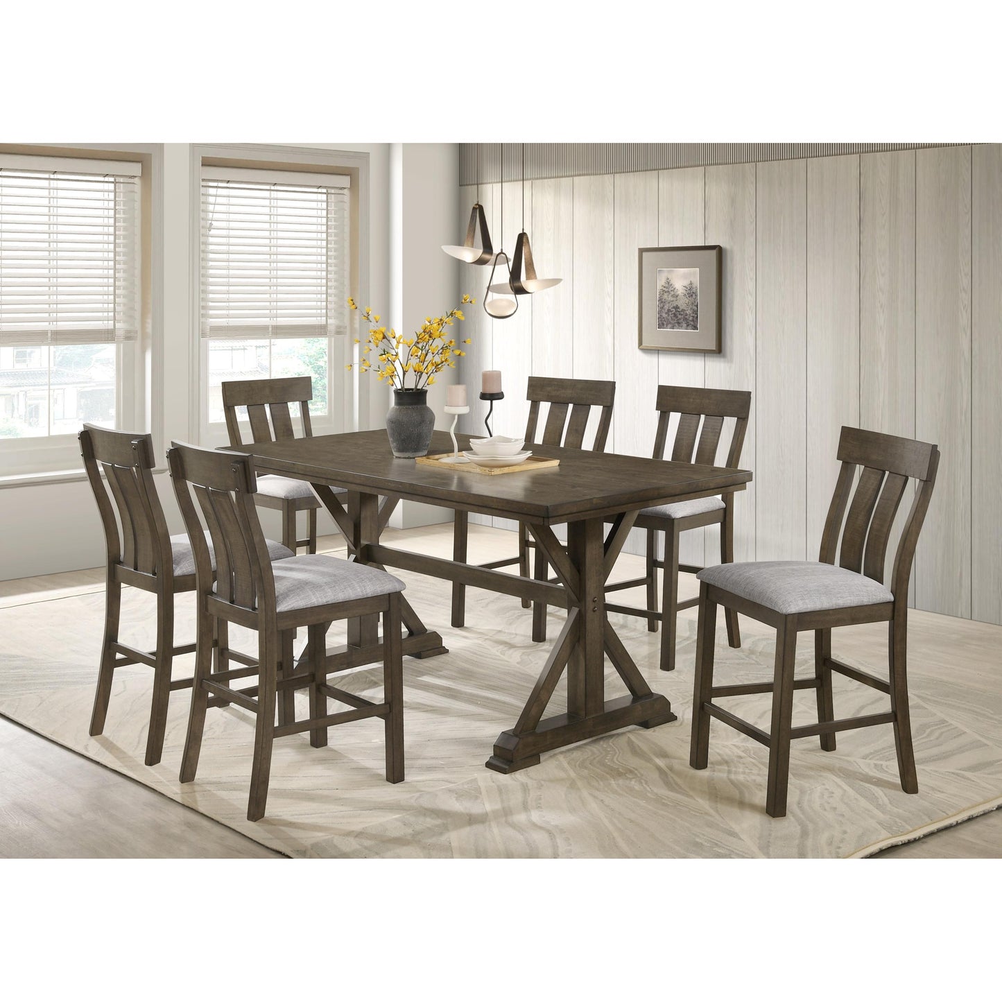 Crown Mark Lloyd 2837T-3671 Counter Height Dining Table IMAGE 6