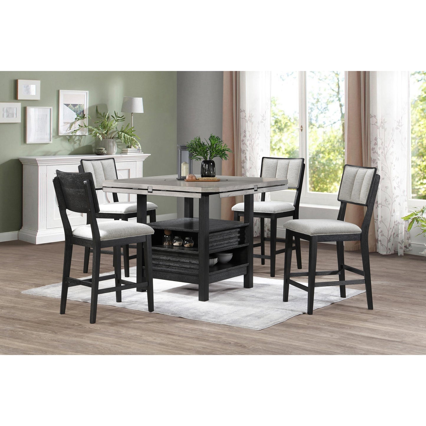Crown Mark Cline 2850LG-T Counter Height Dining Table IMAGE 7