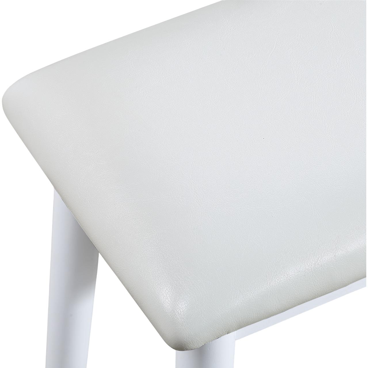 Crown Mark Cecilia 4905SET-WH Vanity Table & Stool - White IMAGE 8
