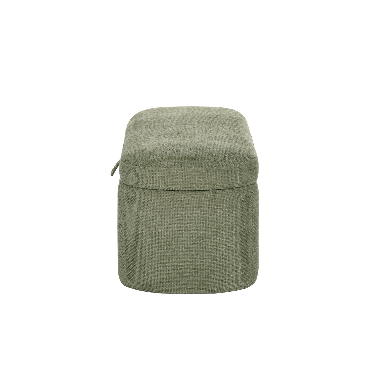 Crown Mark Philipa 4924GR-BENCH Storage Bench - Green Tweed IMAGE 4