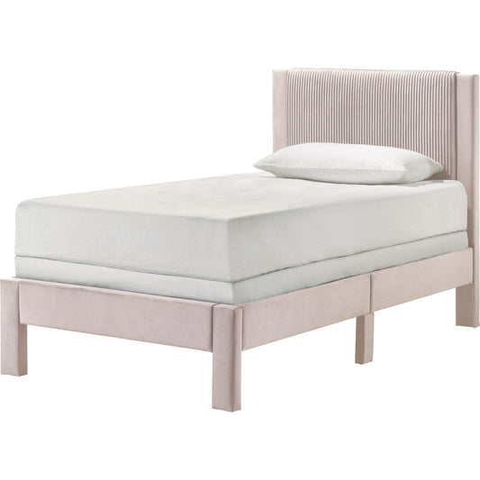 Crown Mark Lucia 5097PK-T Twin Bed - Pink IMAGE 1