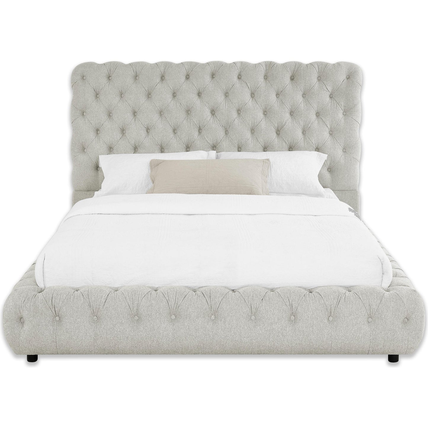 Crown Mark Flory 5112DV-K King Bed - Dove IMAGE 2