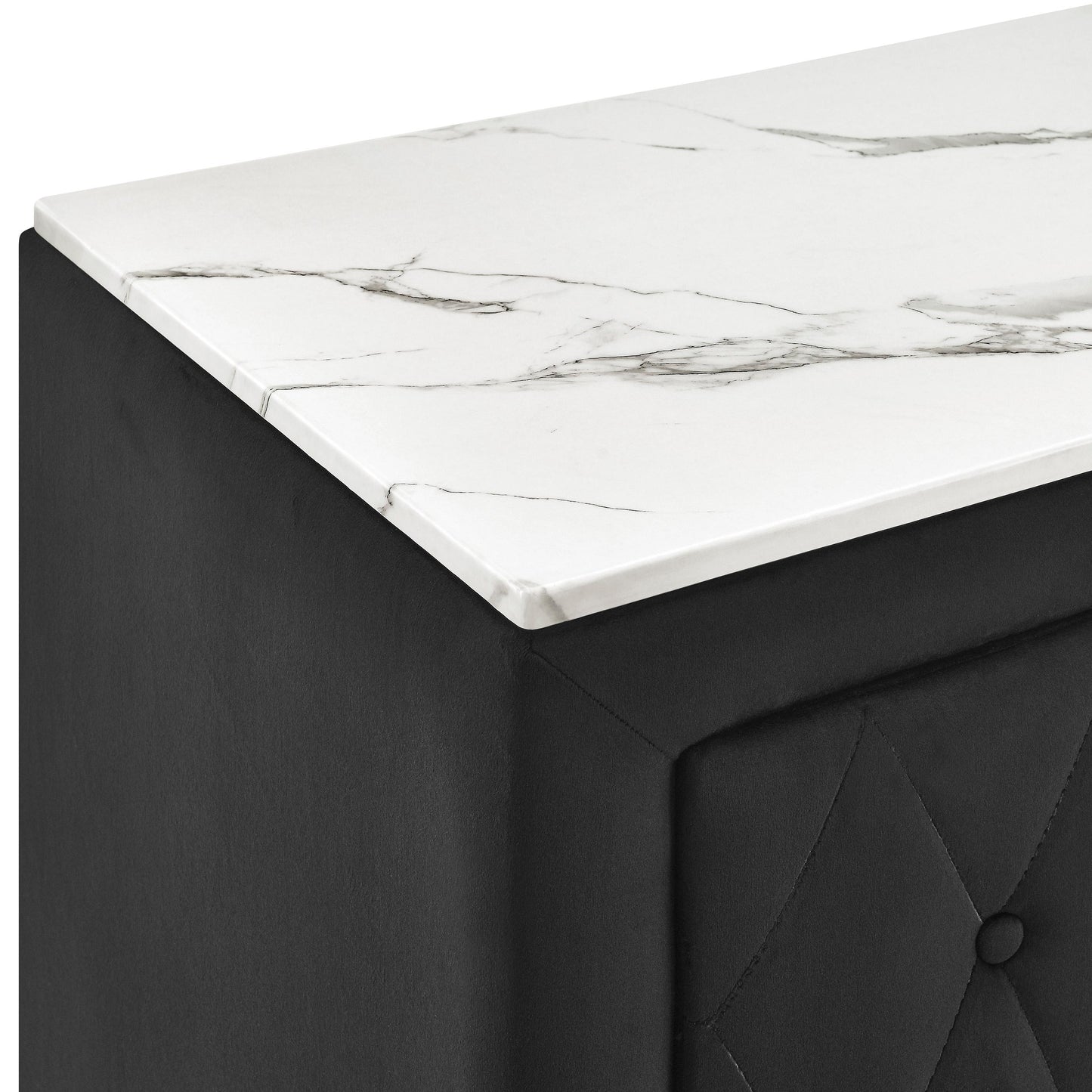 Crown Mark Annabelle 5114BK-2 Nightstand - Black IMAGE 5