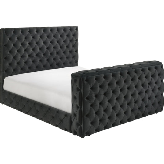 Crown Mark Josephine 5213BK-Q Queen Bed with TV Lift IMAGE 1