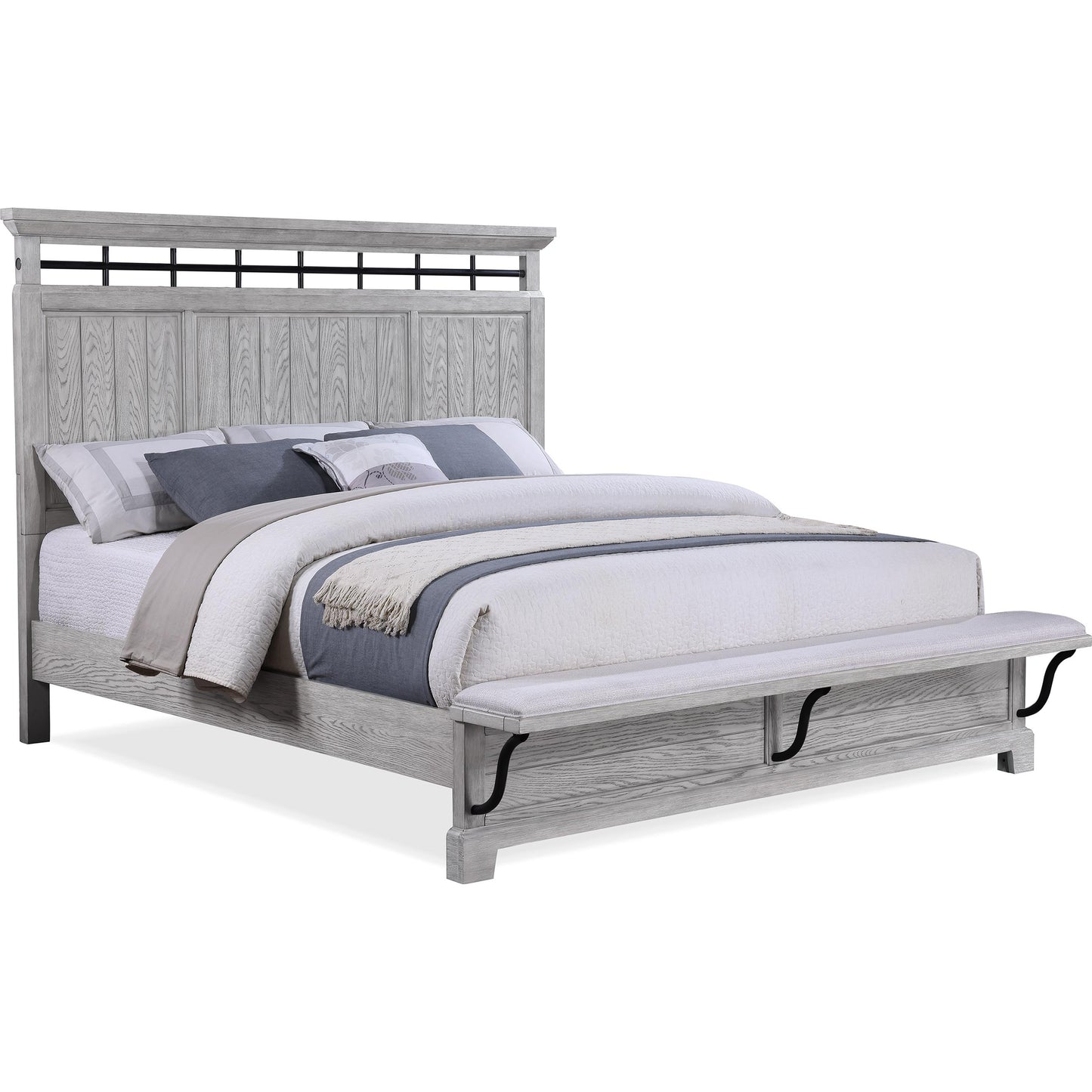 Crown Mark Beckett B1900-K King Bed IMAGE 1